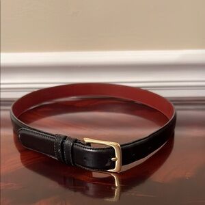 Coach Women’s Black Leather Belt size small 30 inches